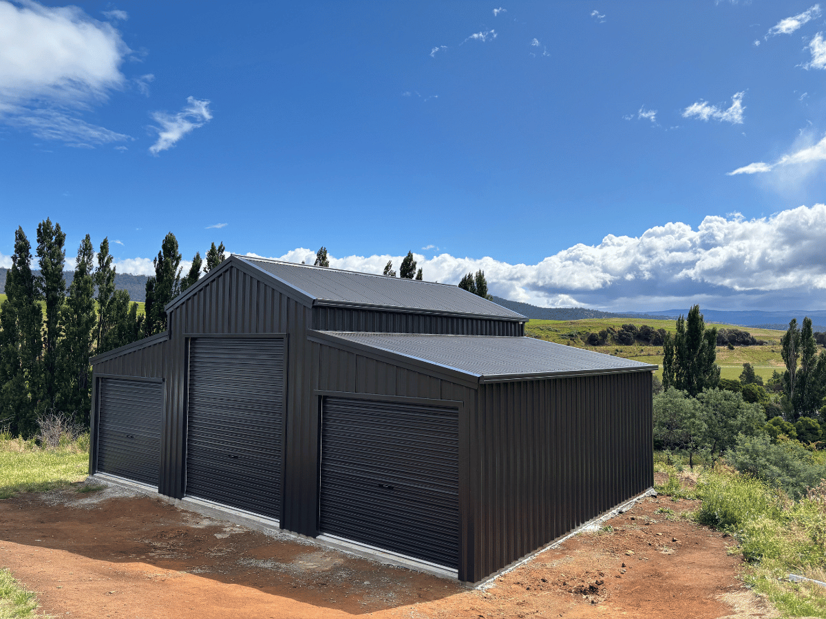 Completed turn-key shed